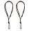 2pcs Vintage Harmonica Shape Necklaces Miniature Harmonica Hanging Pendants 2