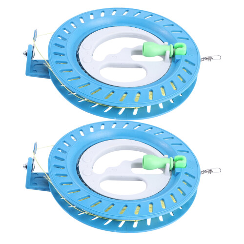 Guangmc Reel Winder 150m Kite String 7inches Spool 2pcs 1