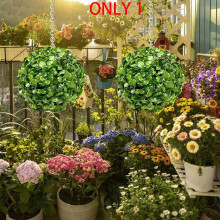 Greenery Balls Faux Boxwood Green Round Balls For Home Outdoor B