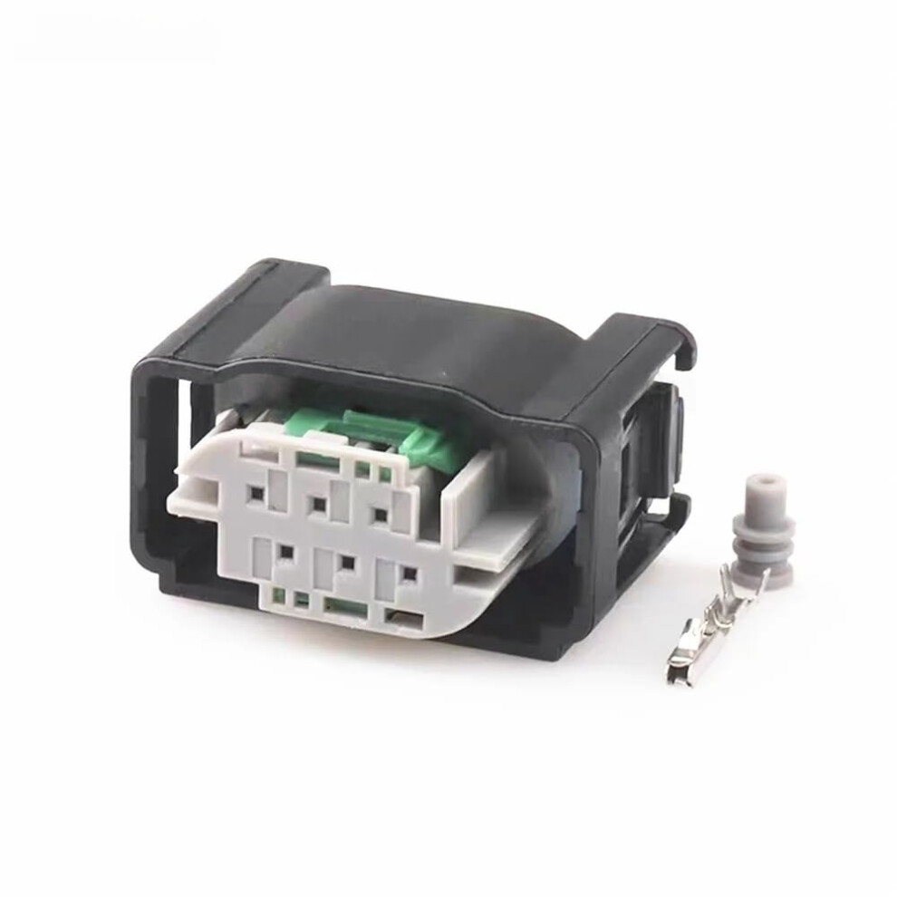 5 Sets 6 Pin Waterproof Automotive Wire Harness Connector Male Female For Accelerator Pedal Compatible With Te 19676161 19675873 With Terminals 9113335475113