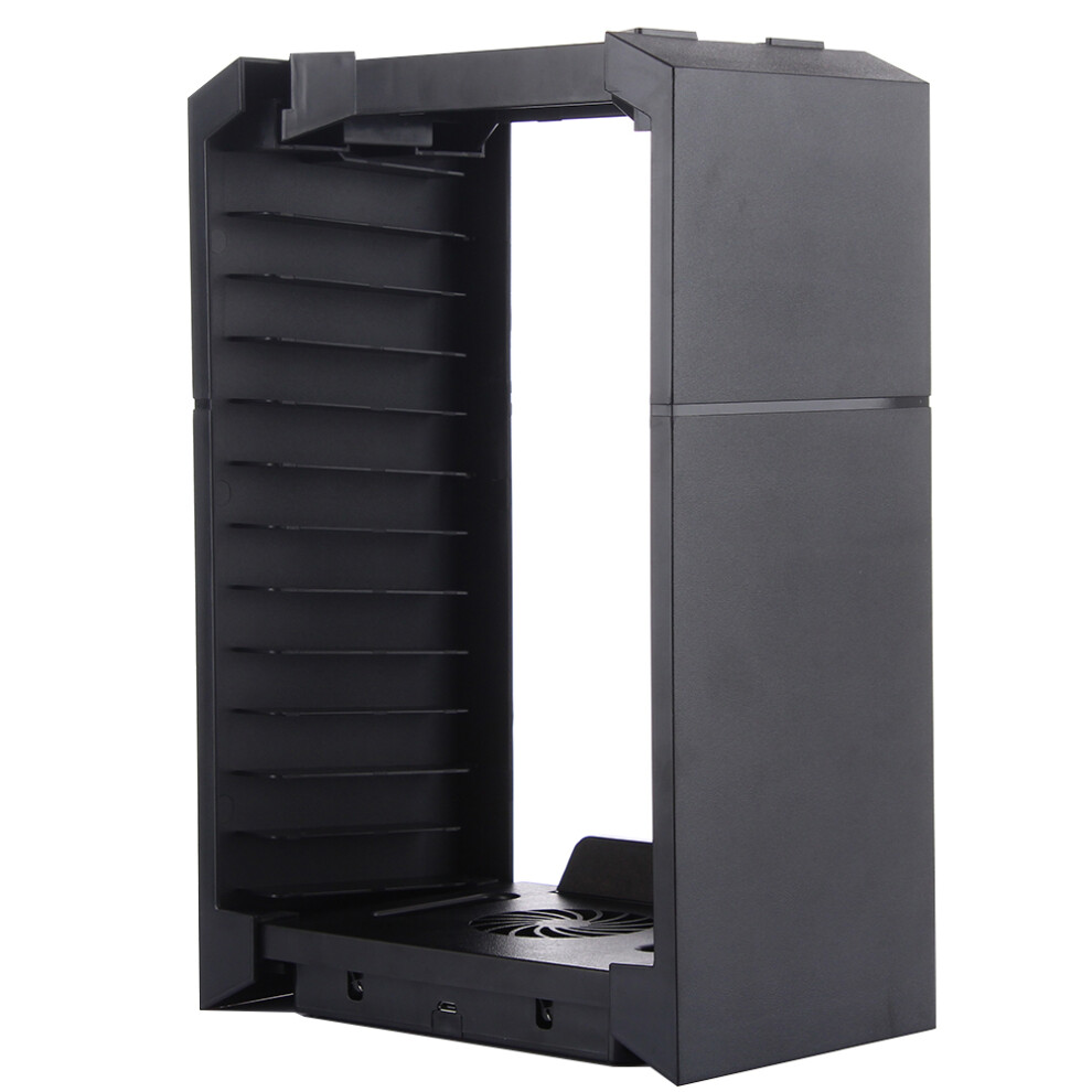 Jixopn Multifunctional Disk Storage Tower Controller Charger Dock Station With Mi Black 9496895870353