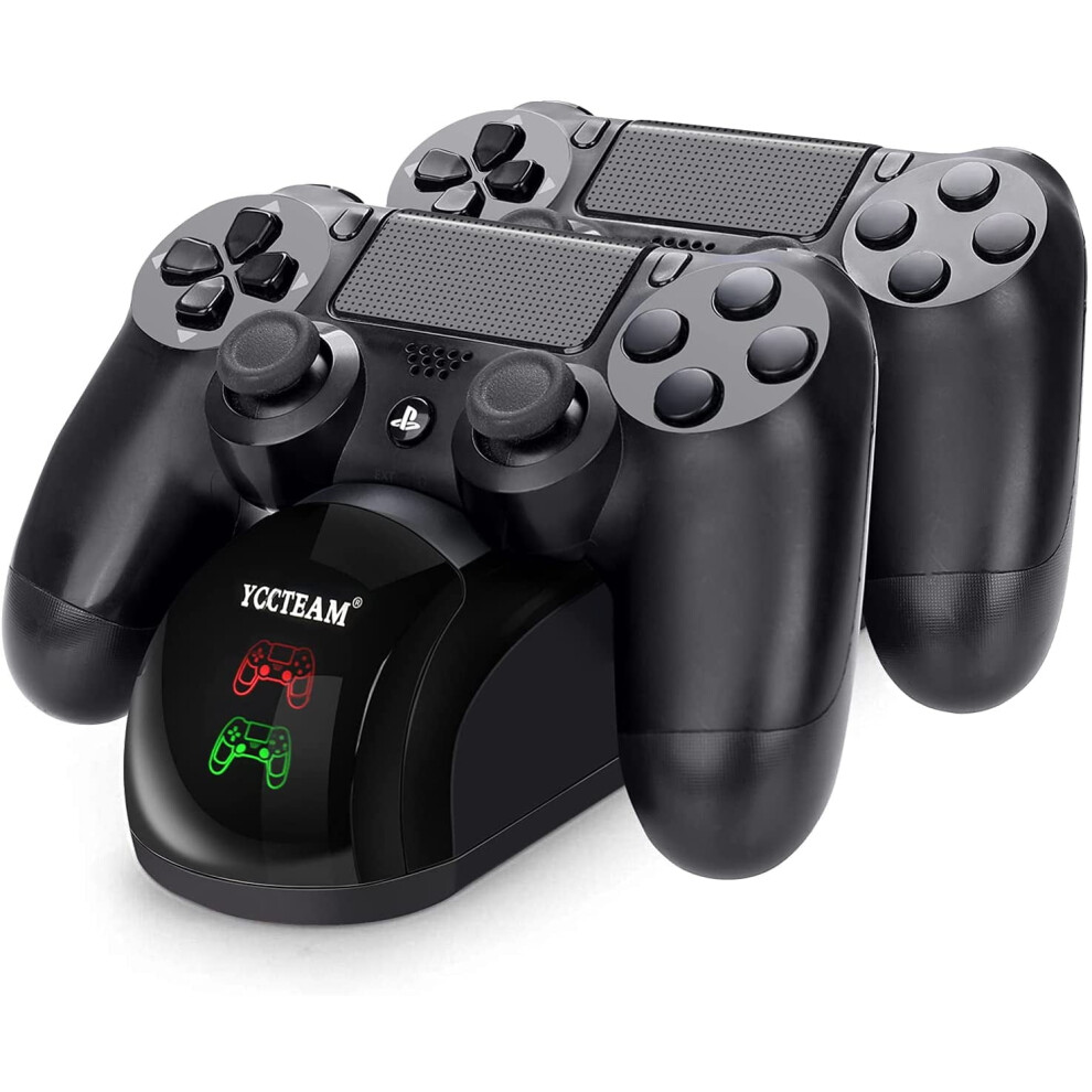 Ps4 Controller Charger Dock Station, 1.8 Hrs Fast Charging Ps4 Charging Station, Ps4 Charging Station With 9496895870391