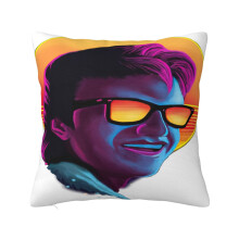 Stranger Things Cartoon Decorative Throw Pillow Covers, For Sofa Home Decor, Choose Happy Seasonal Couch Cushion Case 12"X12"