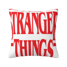 Stranger Things Cartoon Decorative Throw Pillow Covers, For Sofa Home Decor, Choose Happy Seasonal Couch Cushion Case 12"X12"