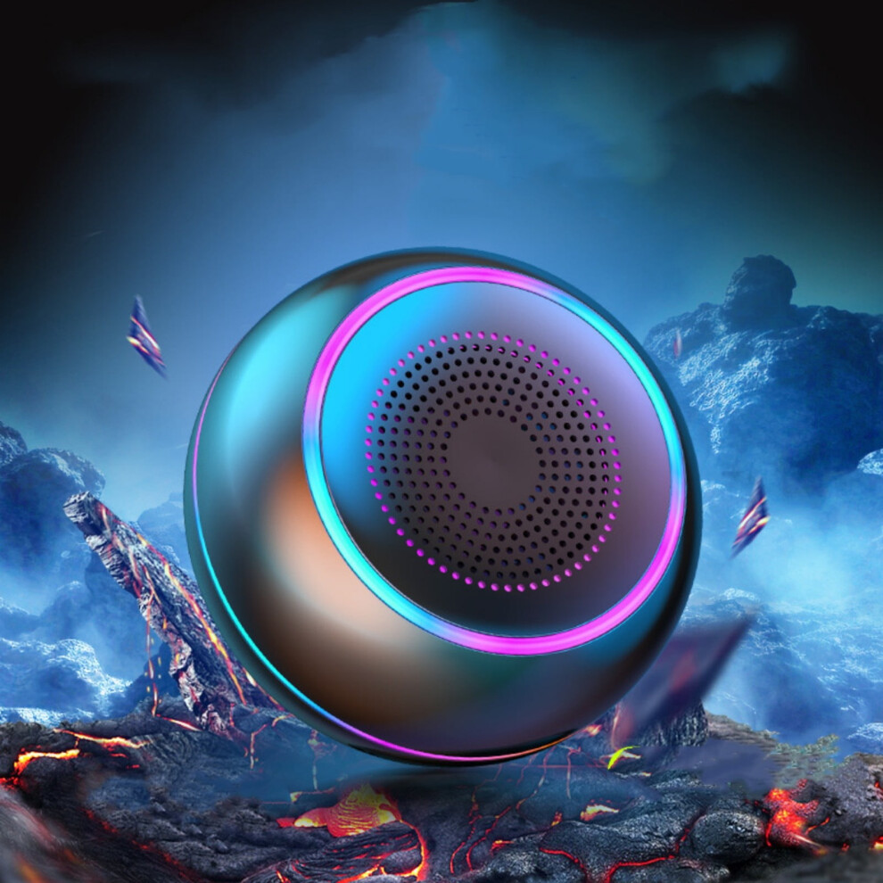 Lulshou Bluetooth Speaker With 12W Stereo Sound, Bluetooth 5.0, Wireless Stereo Pairing, Speaker For Home, Outdoors, Travel 9448990301560
