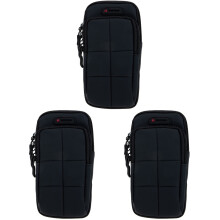 3 Count Running Phone Arm Bag Clothes Storage Armband Cellphone Holder Pouch Hand for Sleeve Men Women