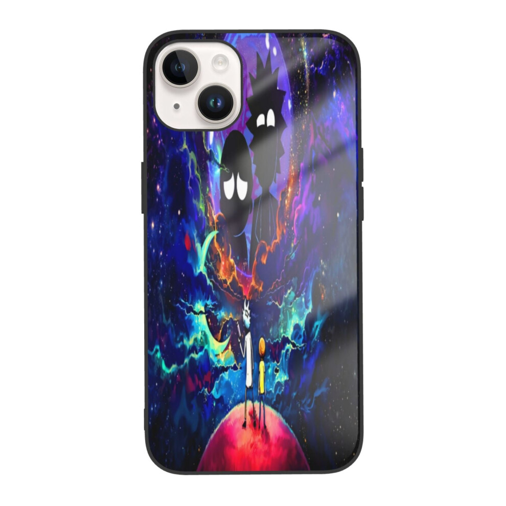 Rick & Morty Compatible With Iphone 14 Phone Case, Tpu Cell Phone Cover For Compatible With Iphone 14 Dual Camera 9450273670133