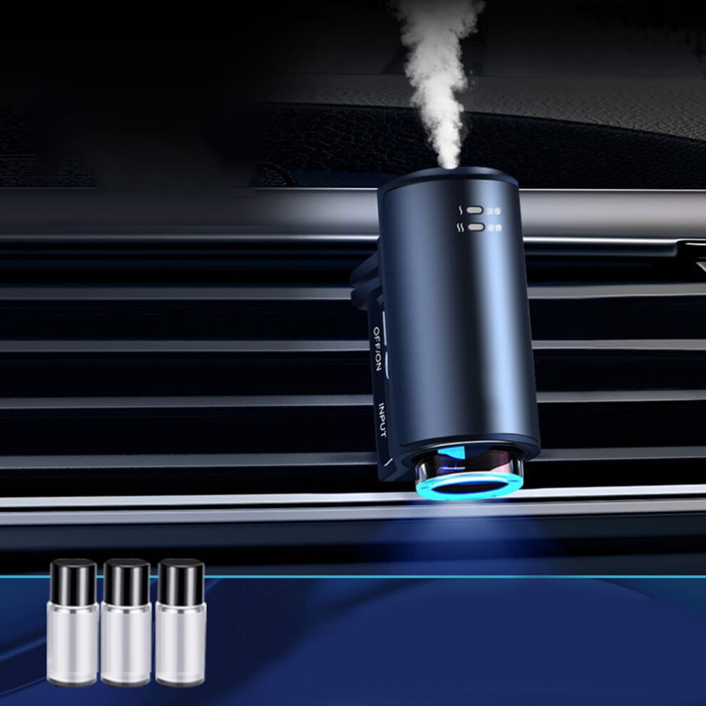 Car Electric Air Diffuser Aroma Car Air Vent Humidifier Mist Car Air Freshener 9450273671406