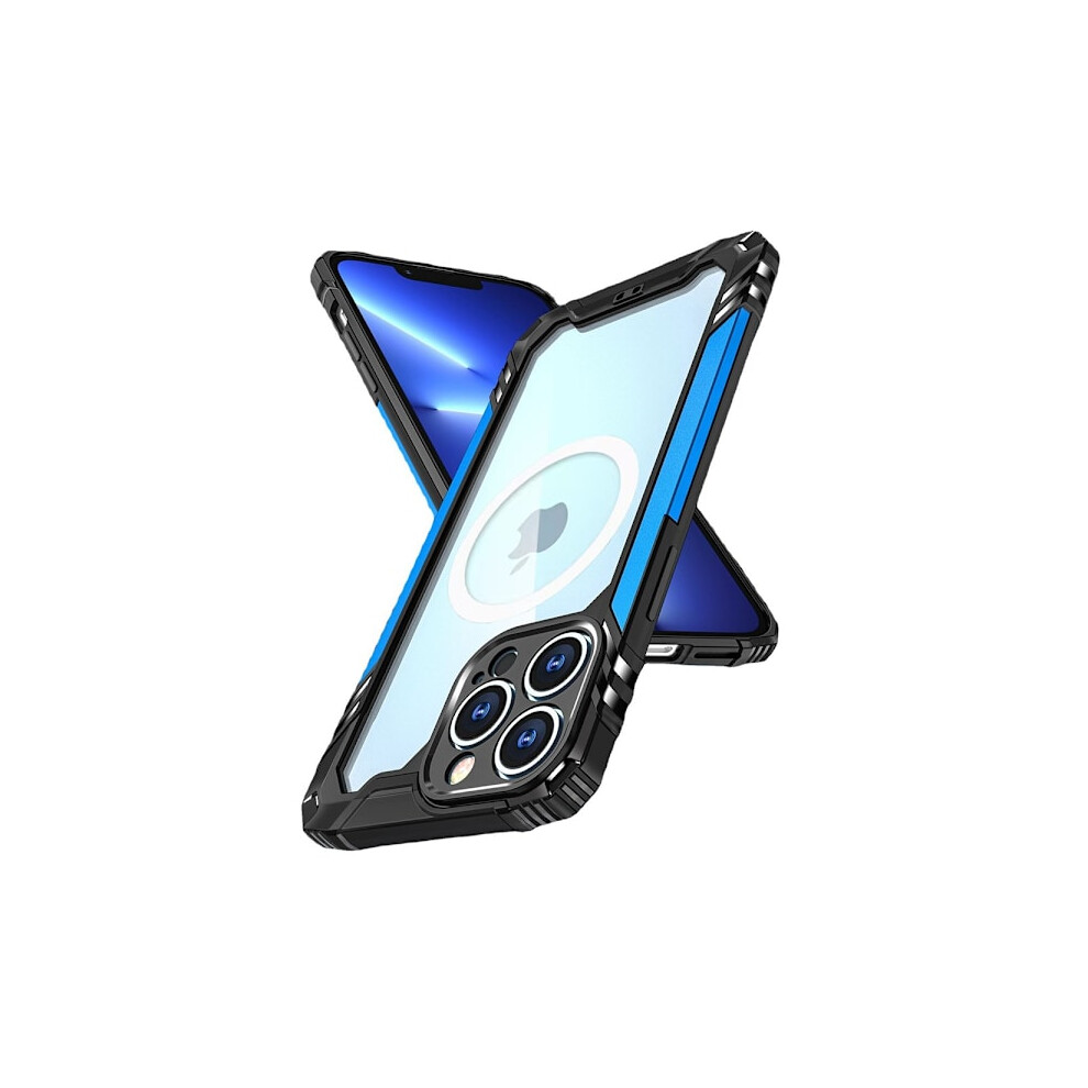 Compatible With Iphone 14 Pro - Shockproof Stylish Case Blue 9555307224822