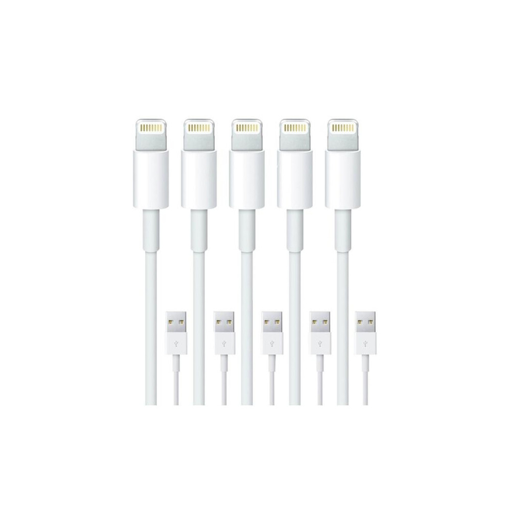 5Pcs 2M Lightning Charger For Compatible With Iphone Xs/ Max/X/8/7/6/5Se/5S Ios 9555307224761