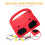 EVA Case compatible with Lenovo Tab M10 HD/P10 Red 4