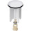 Universal Sink Plug Bathroom 40mm Pop-Up Plug Replacement Drain Plug Stopper 1