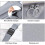 Packing cubes for suitcase 7 pcs/set Travel packing cubes - Perfet 3