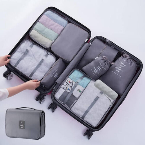 Packing cubes for suitcase 7 pcs/set Travel packing cubes - Perfet 1