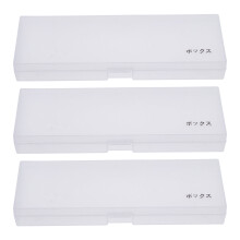 Guangmc 3pcs Makeup Brush Storage Box Small Makeup Organizer