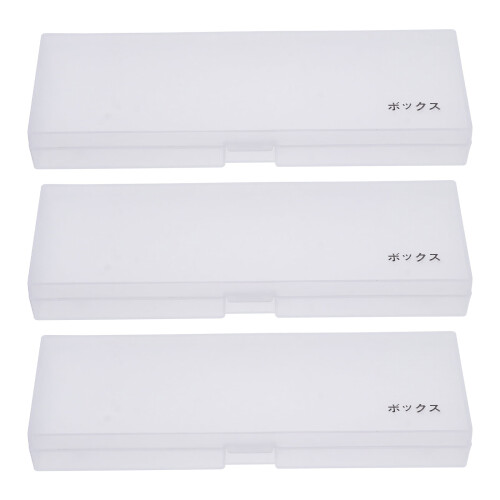 Guangmc 3pcs Makeup Brush Storage Box Small Makeup Organizer