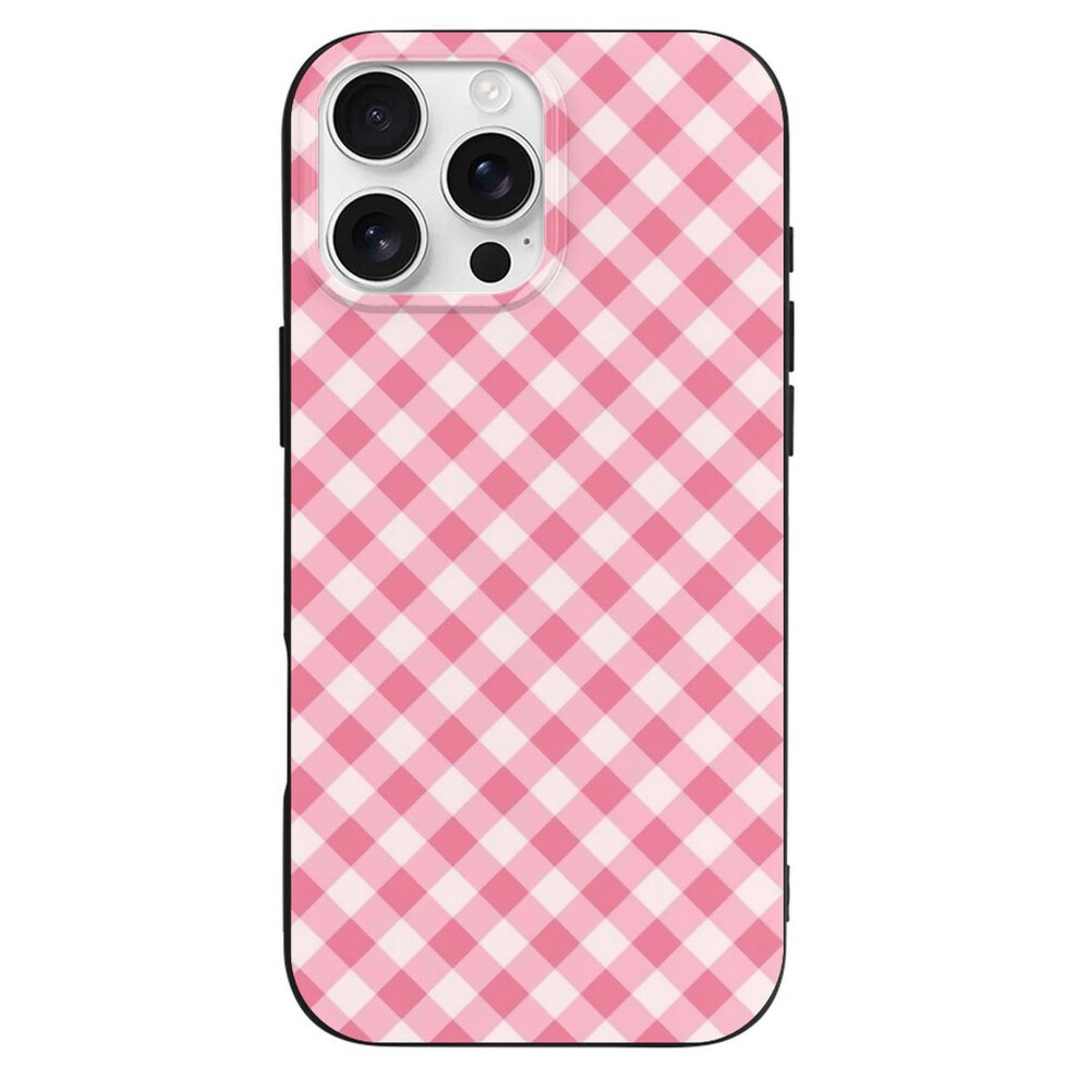 Plaid Tpu Case For Iphone 16 Pro Max Â Slim, Shockproof, Anti-Yellowing, Scratch-Resistant, Wireless Charging Compatible, Enhanced Grip 9558633663662