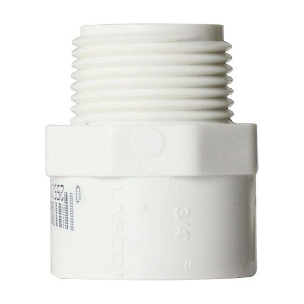 Thrifco 8163172 3/4 Inch Threaded X Slip Pvc Male Adapter (10 Pk) 9558633665734