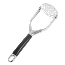 Stainless Steel Potato Masher with NonSlip Handle for Quick Mashing Fruits and Vegetables