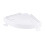 Corner Shelf for Kitchen and Bathroom with Strong Suction Cup, Triangular Storage Shelf (white)[CO] 1