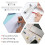 3Pcs Plastic Measuring Rolling Ruler, Drawing Roller Ruler, Parallel Ruler, Multifunctional for Drafting, Student, School, Office, 6in&12in 4