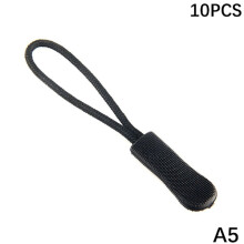 New 10pc Zipper End Fit Rep Tag Replacement Clip A5
