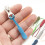 New 10pc Zipper End Fit Rep Tag Replacement Clip A5 5