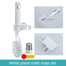 Multi-Function Toilet Bidet Shower Faucet Handheld Bidet Toilet Sprayer Set Solid Brass Faucet Cold Water Toilet -C