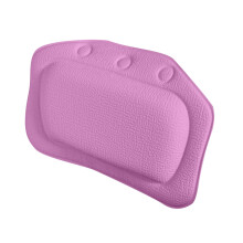 SDJMa Bath Pillow for Tub, Spa Cushion with Neck Support, Portable Washable Headrest - Soft Back Rest for Relaxing Soak