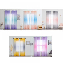 2 Panels Sets Bedroom Curtains 4 Sizes Length Sheer Curtain Linen for Girls Living Room Bedroom Nursery Kids Window Decor