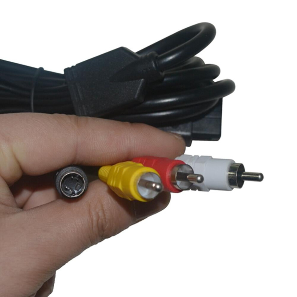 For 1.8M Tv S-Video Av Cable For For N Gc For For N64 9418476287190