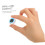 Motorcycle Digital Clock Waterproof Mini Handlebar Dashboard Clock with Easy Battery Replacement 5