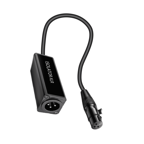 Audio Cable Isolator XLR Eliminates Noise Ground Loop Anti-Interference Current Sound 2
