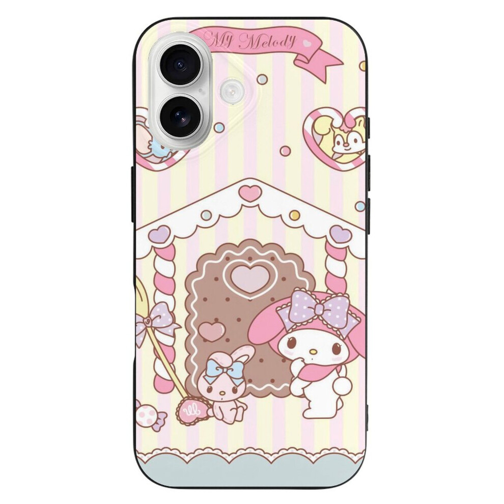 Melody Tpu Case Compatible With Iphone 16 Â Ultra Slim, Shockproof, Anti-Yellowing, Scratch-Resistant, Wireless Charging Compatible, Enhanced Grip 9152228154391
