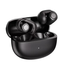 Open Ear Earbuds Bluetooth Wireless Clip Bone Conduction Headphones, Compatible with iPhone & Android