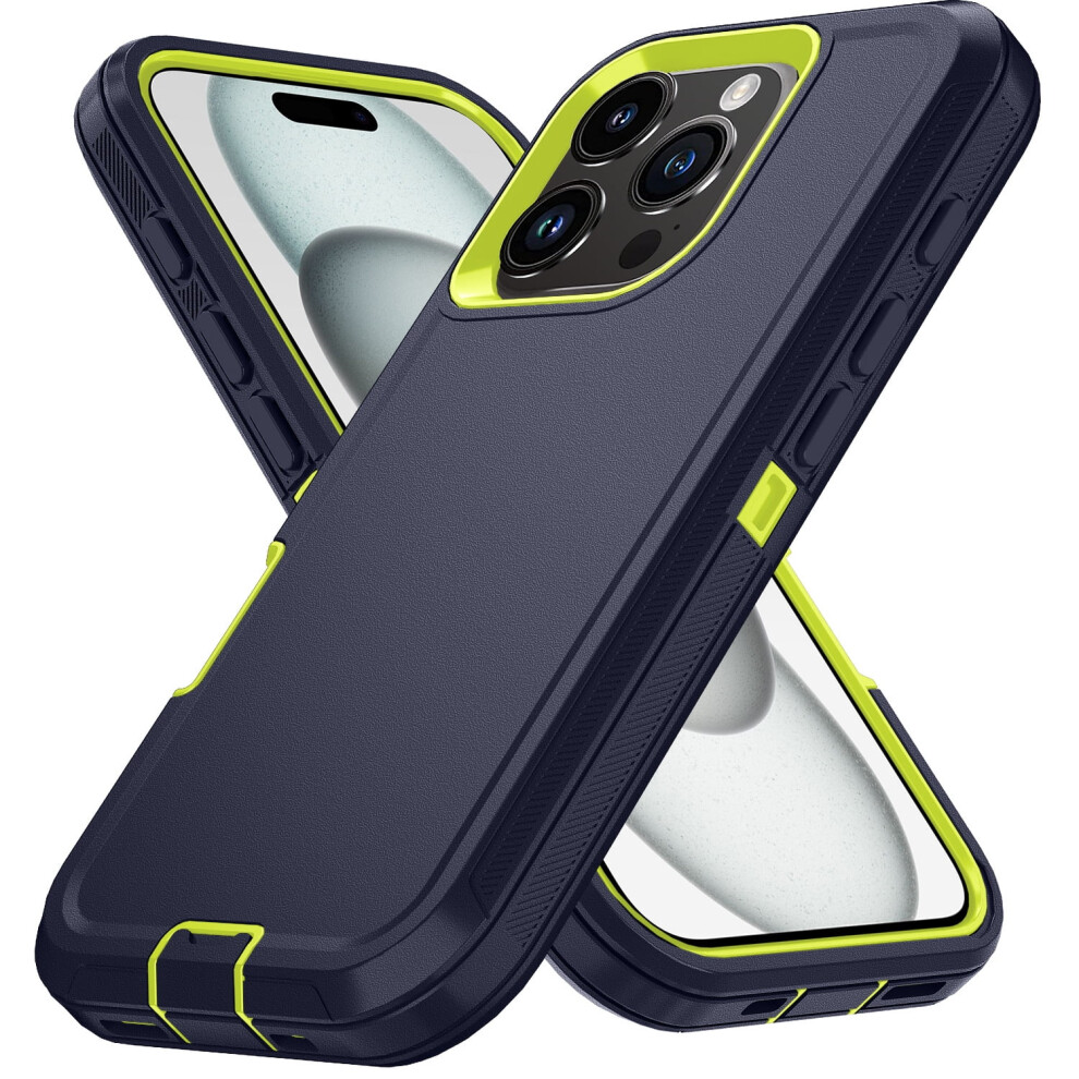 Compatible With Iphone 16/16 Plus/Pro Max Dustproof Shockproof Armor Hard Pc+Tpu Defender Phone Case Shell 9152228154407