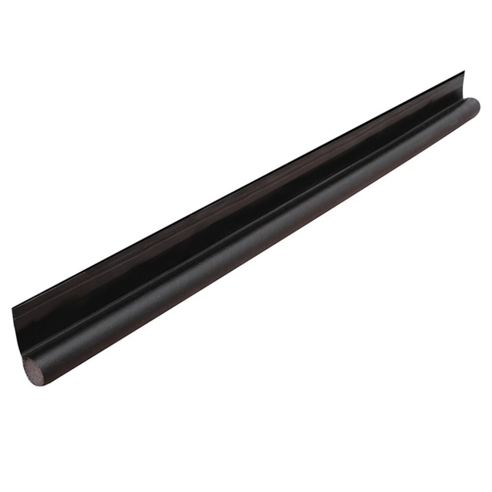 Door Bottom Seal Strip Weatherstrip Under Door Draft Stopper Anti-Cold 1 Side, Black 9152228155664
