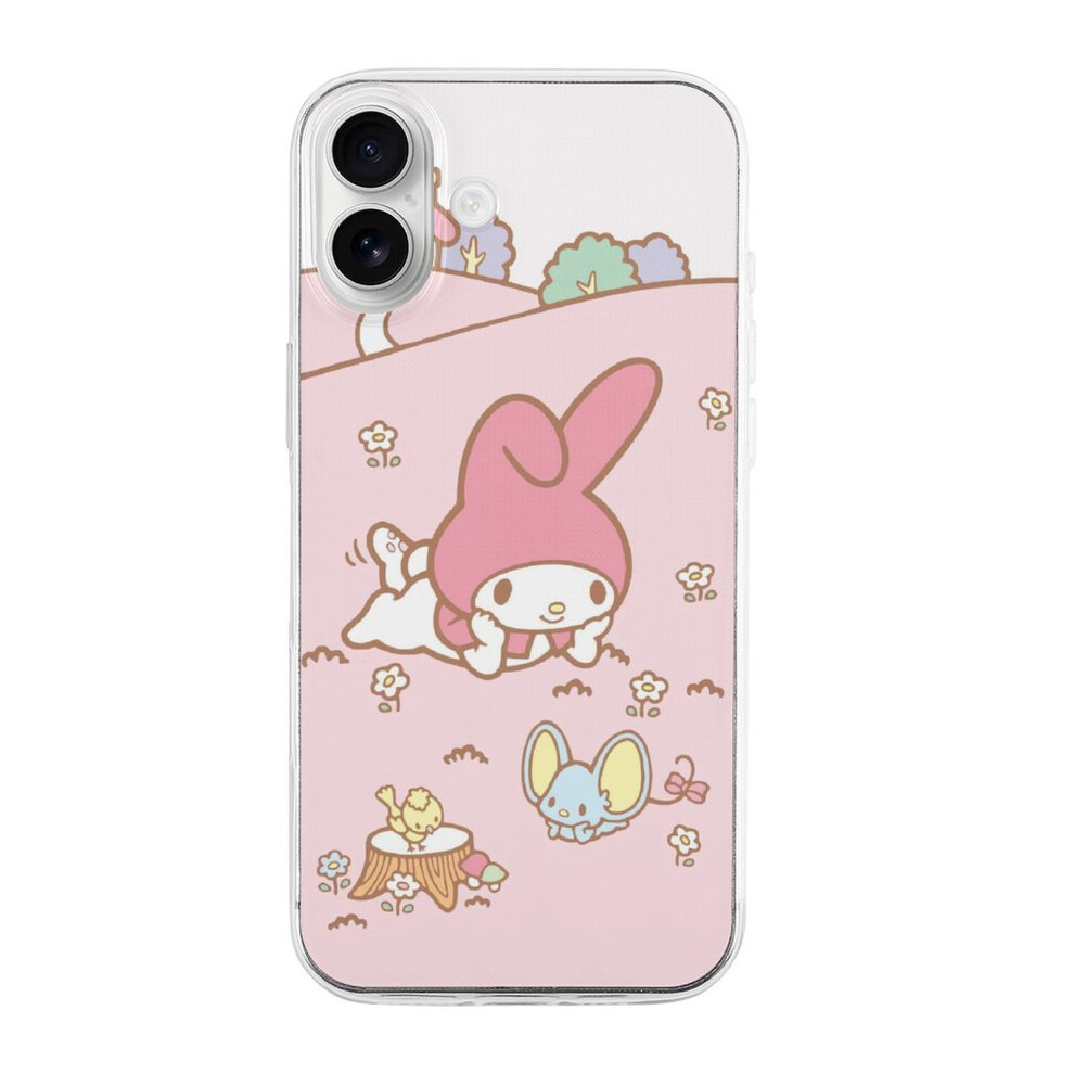 Melody Tpu Case For Iphone 16 Plus Â Ultra Slim, Shockproof, Anti-Yellowing, Scratch-Resistant, Wireless Charging Compatible, Enhanced Grip 9130661569743