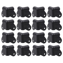 16Pcs Metal Corner Guard Speaker Protector for Furniture & Audio Accessories