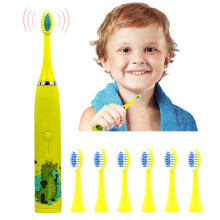 Electric Toothbrush Children USB Rechargeable Toothbrush Soft Hair Cleaning Tool