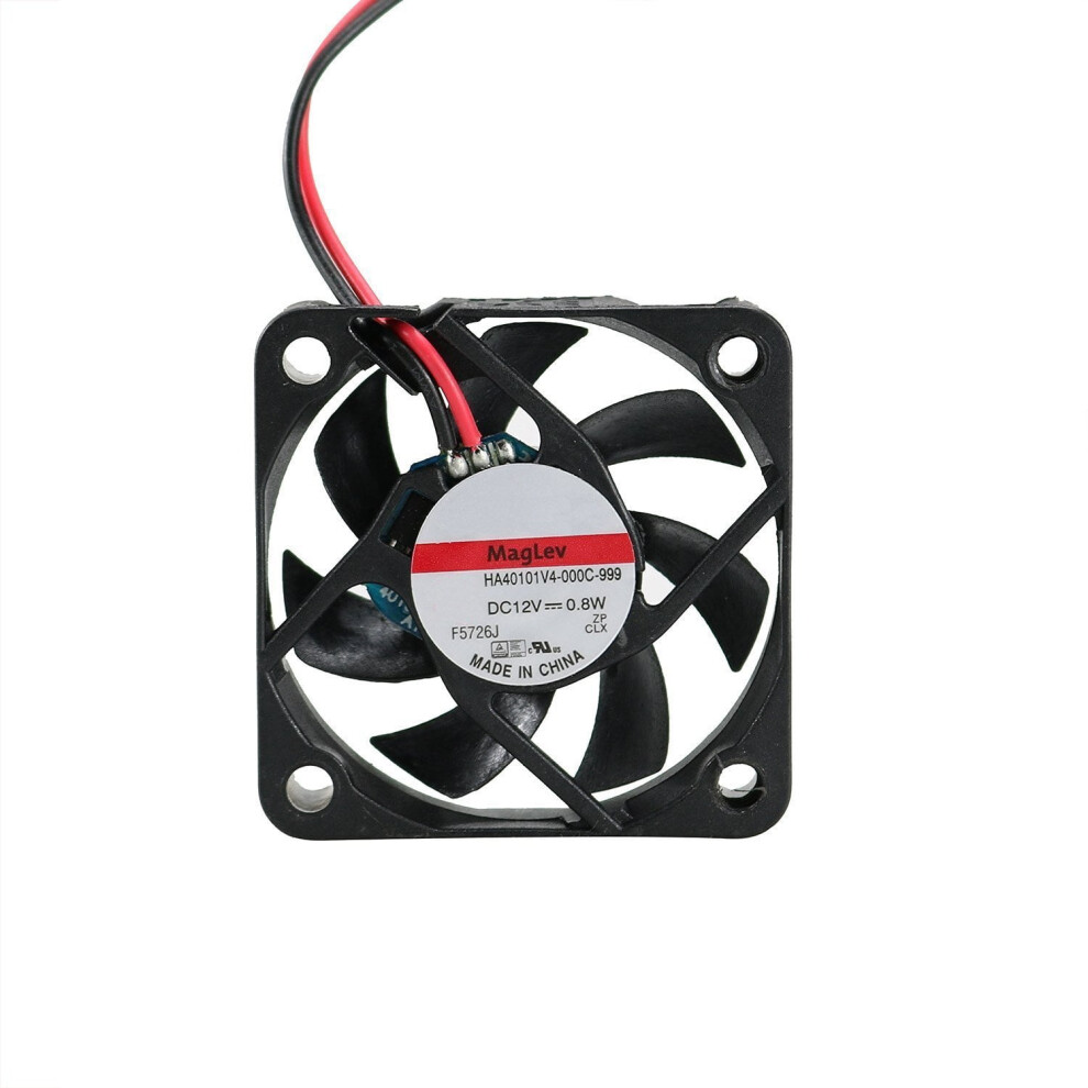 40X10mm Fan, Replacement For Maglev Ha40101v4-000C-C99 Cooling Fan, 2Pins 2Wires (12V, 0.8W) 9170372794270