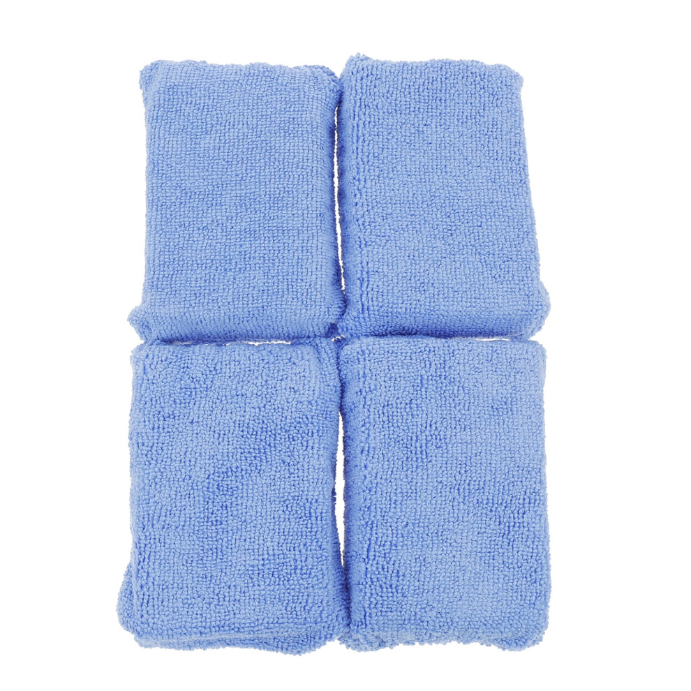Mizh 4Pcs Car Wash Microfiber Sponge Car Wash Sponge Washing Microfiber Sponge 9170372793648