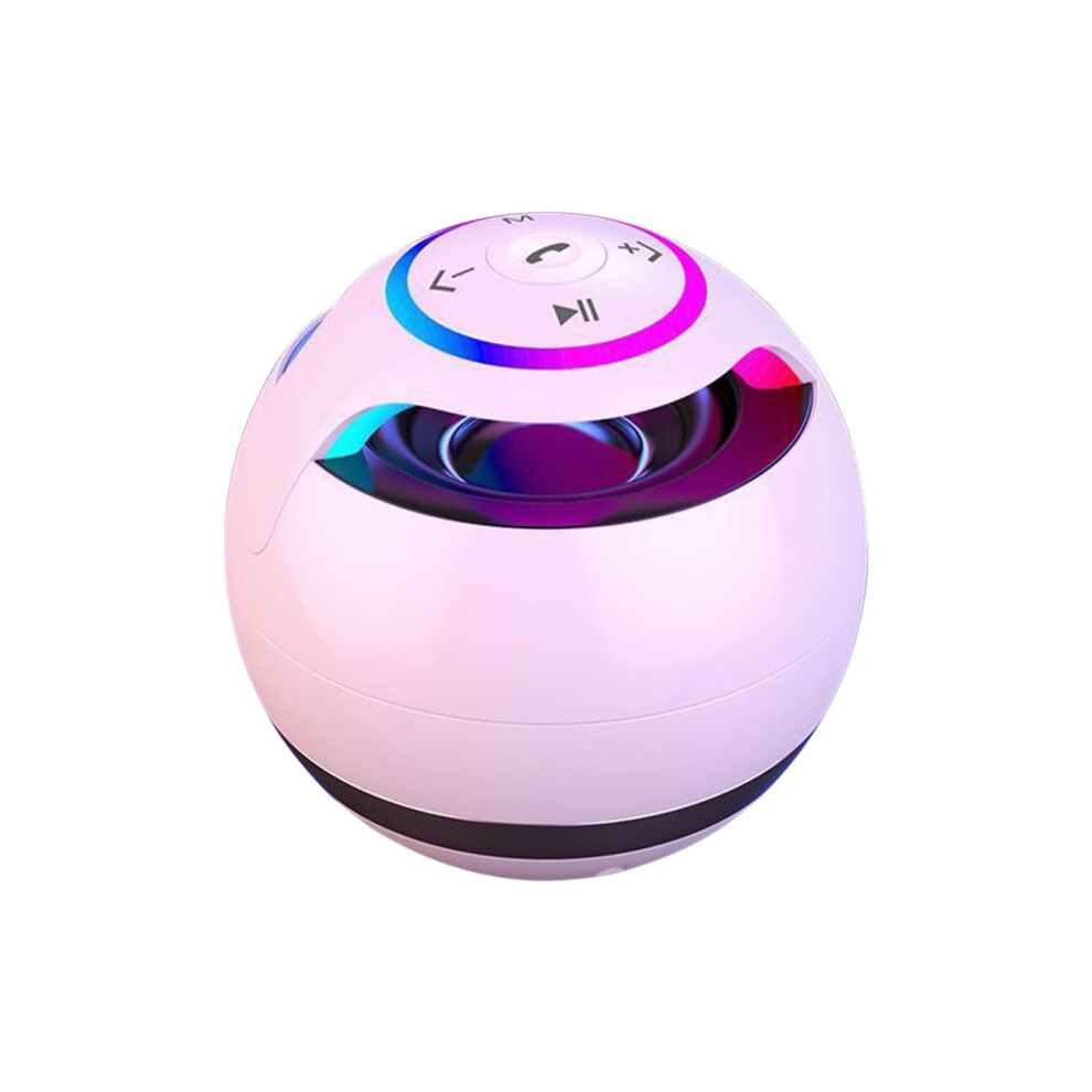 Fankiway Colorful Ball Card Bluetooth Speaker Subwoofer Call Portable Outdoor Mini Speaker, Home & Kitchen Product 9170372794256