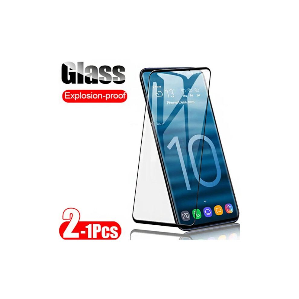 1-2Pcs Tempered Glass For Compatible With Samsung Galaxy S10 Plus S9 S8 S20 Ultra S10e S10 Lite S20 Plus Hd Screen Protector Film 9170372795758