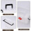 2Pack Lockable Medicine Storage Box with Handle, Dual Size First Aid Kit Organizer, White 5