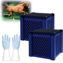 Horse Water Trough Filter Cube for Livestock and Ponds, Eco Aquarium Purifier (2pcs)