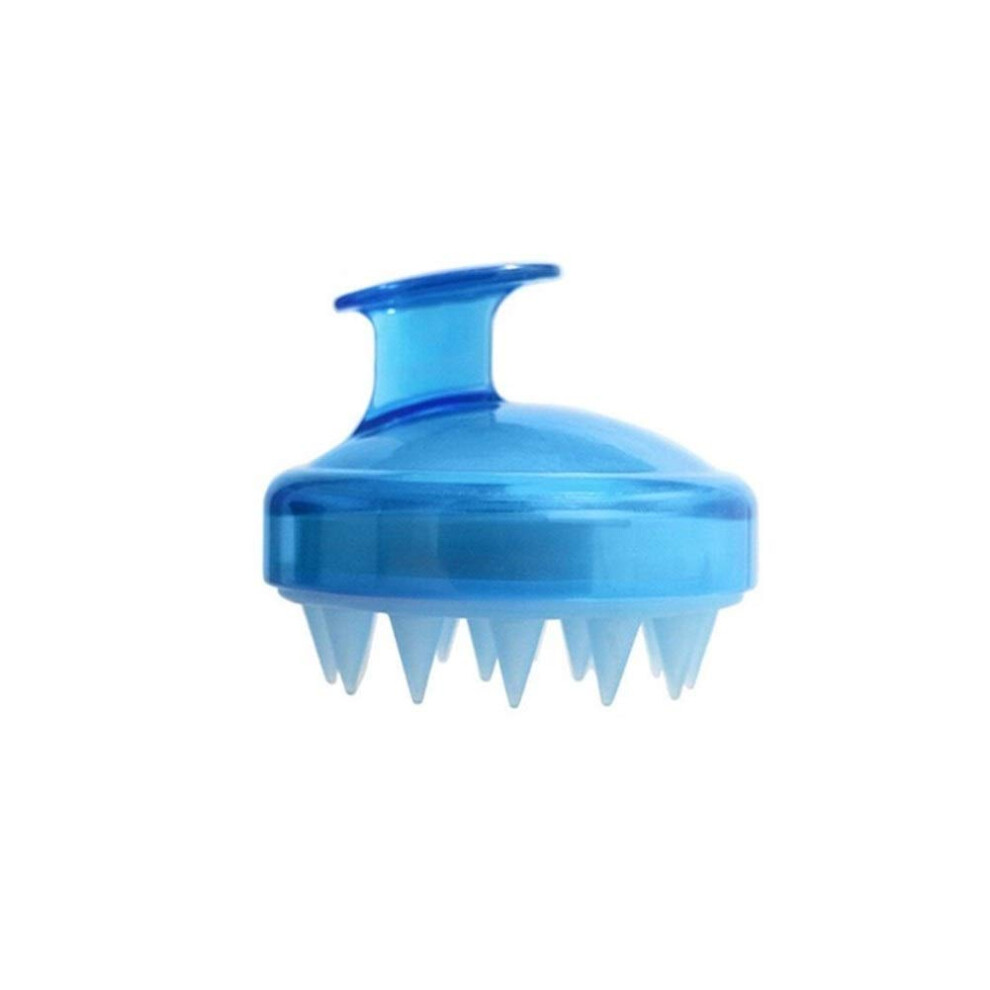 Scalp Massage Shampoo Brush 2pcs Silicone Scrubber for Deep Cleaning and Gentle Shower Use
