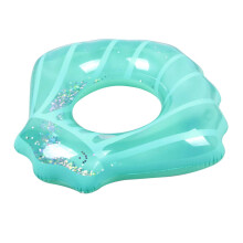 Inflatable Swim Ring PVC Pool Float Tube for Adults Summer Beach Lake 110x100CM