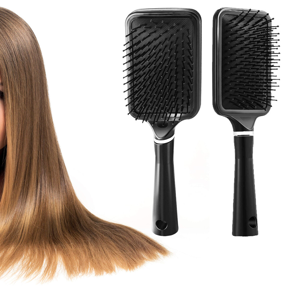 Large Paddle Hair Brush for Wet and Dry Hair, Fast Detangling Paddle Brush for Thick and Curly Hair