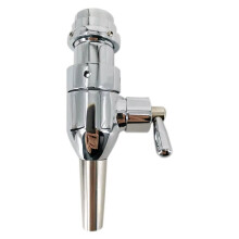 Qtmnekly Bottle Filler Adapter,Bottle Filling Tap,Beer Valve Faucet Stainless Steel Tap Brewing Black Beer Adjustable Tap